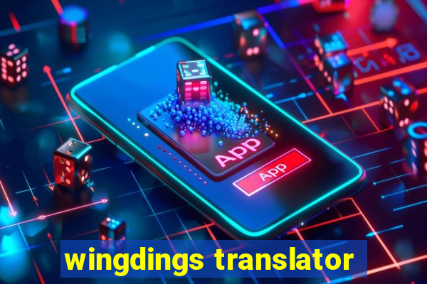 wingdings translator